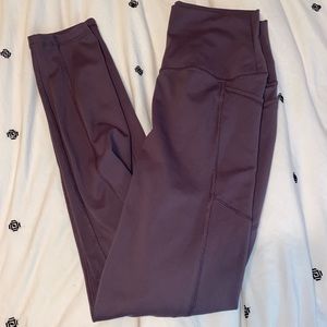 Purple RBX athletic leggings w/ pockets